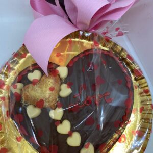 corazon chocolate san valentin