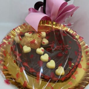 corazon chocolate san valentin