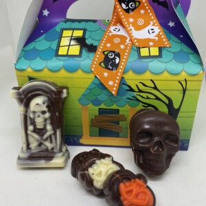 Caja cofre halloween chocolate